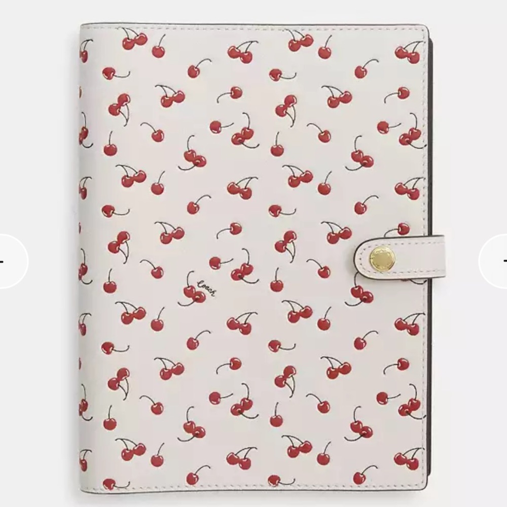 Coach Cherry Notebook 🍒